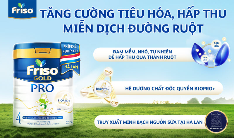 Sữa Friso Pro 4